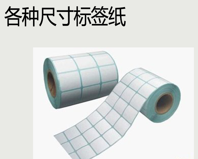 各种尺寸标签纸